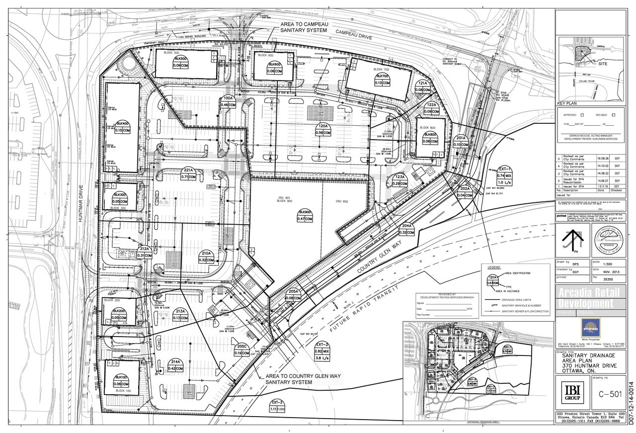 Construction site plan for project from page 69 of the file '2025-03-10 - Design Brief - D07-12-24-01481'