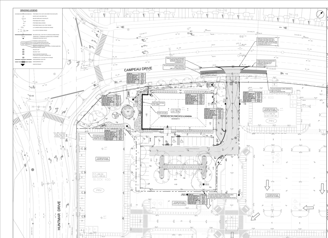 Construction site plan for project from page 76 of the file '2025-03-10 - Design Brief - D07-12-24-01481'