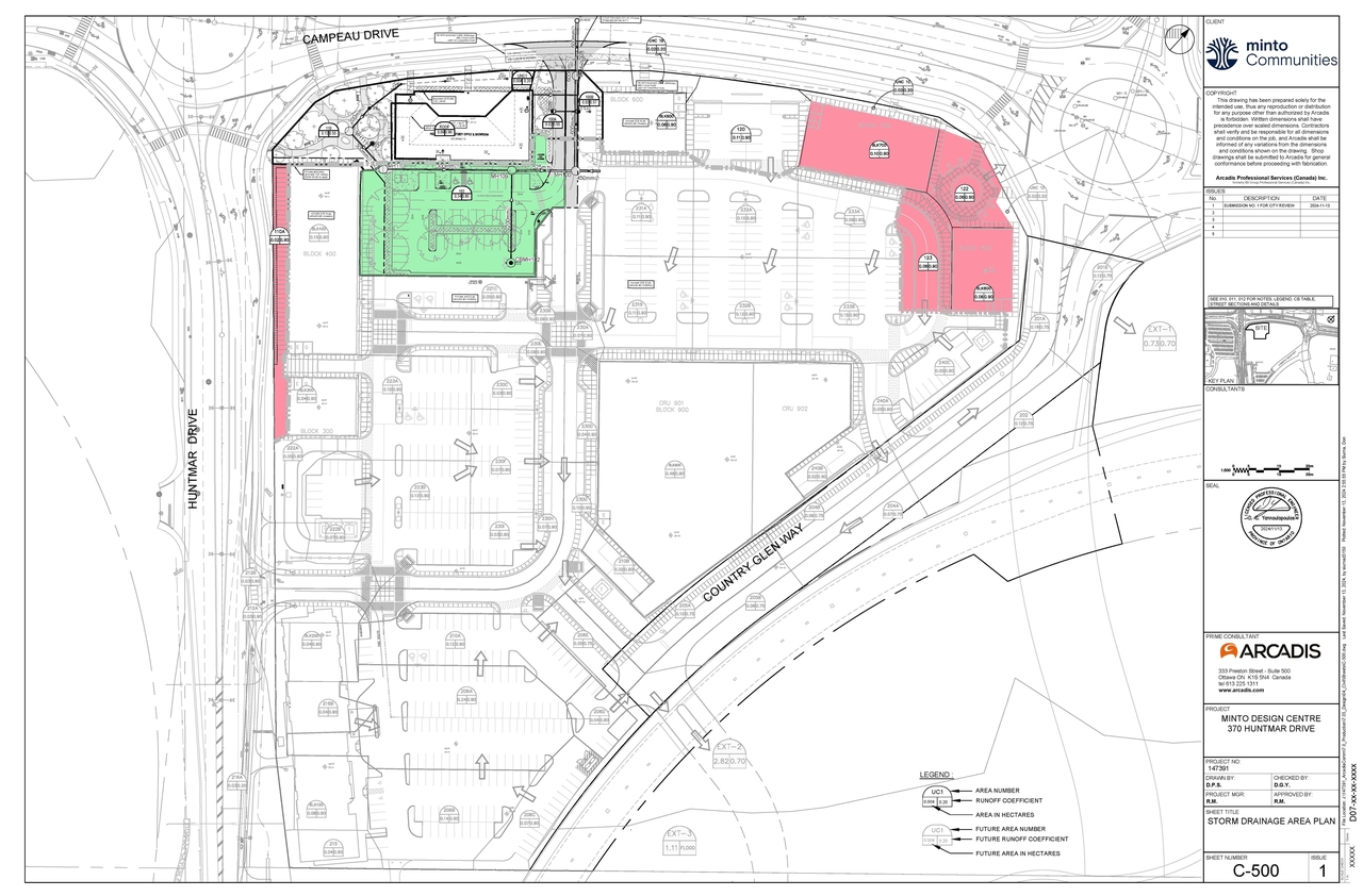 Construction site plan for project from page 74 of the file '2024-11-14 - Design Brief - D07-12-24-0148'