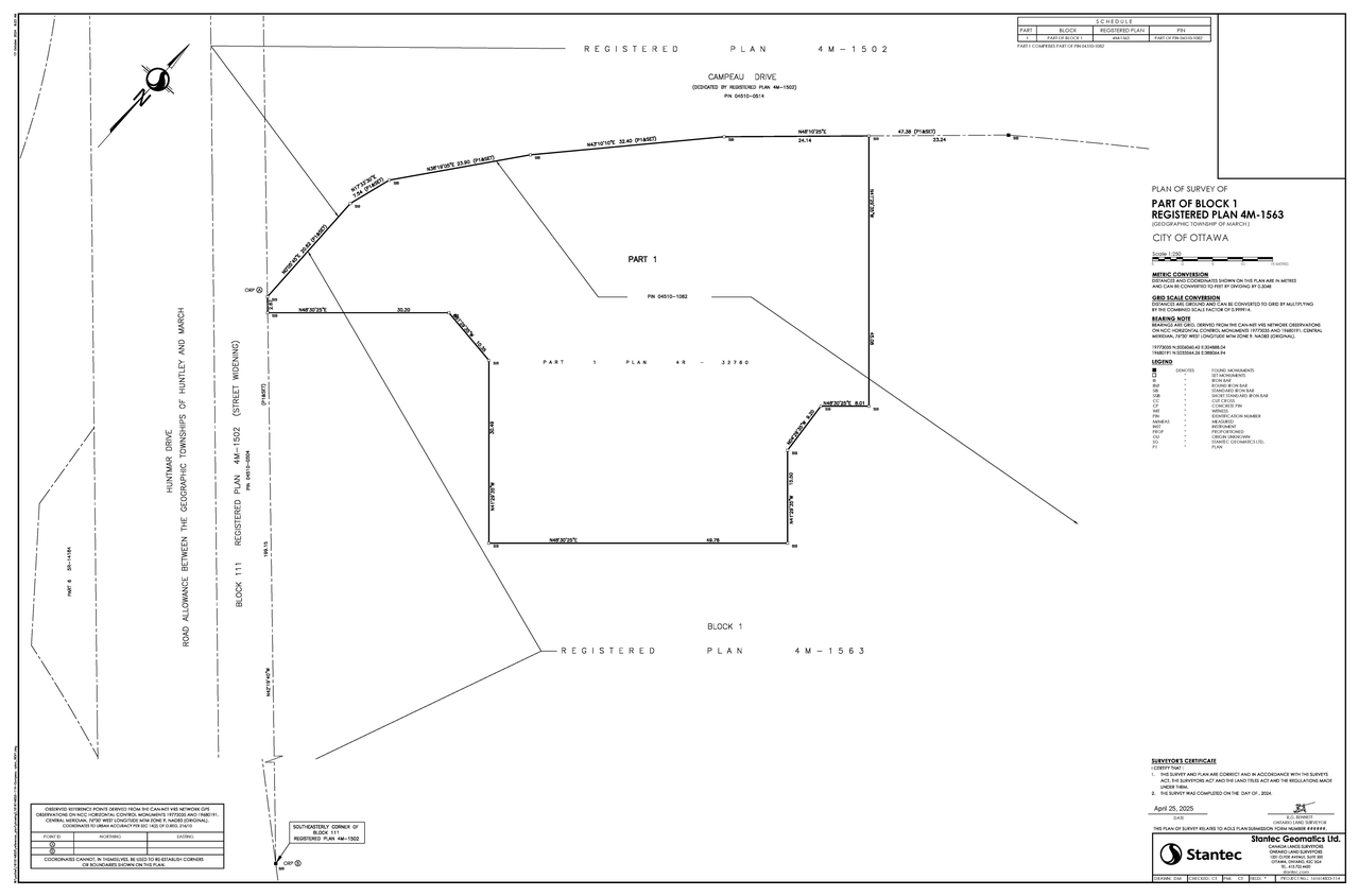 Construction site plan for project from page 30 of the file '2025-05-02 - Design Brief - D07-12-24-0148'