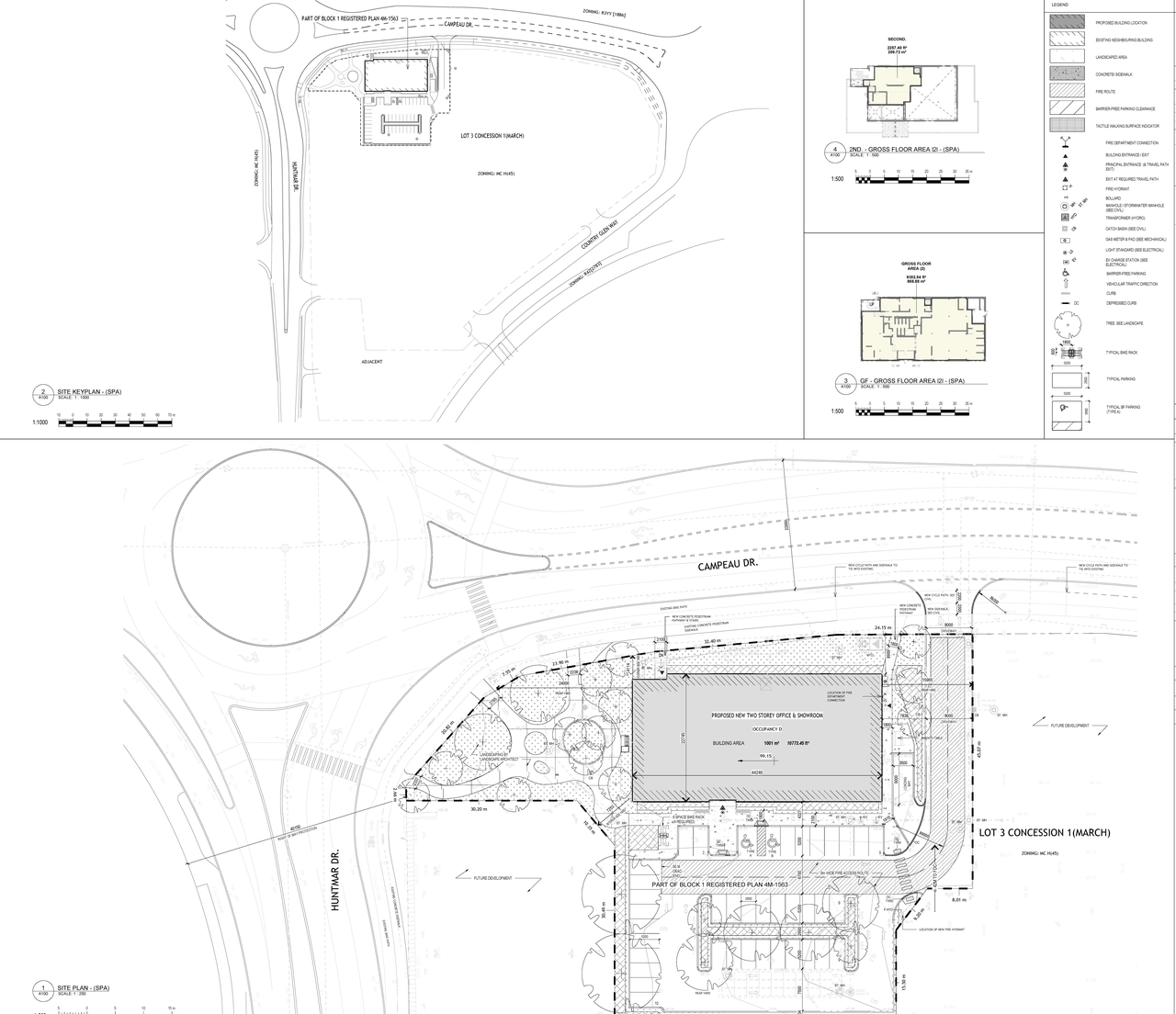 Construction site plan for project from page 29 of the file '2025-01-28 - Design Brief - D07-12-24-0148'