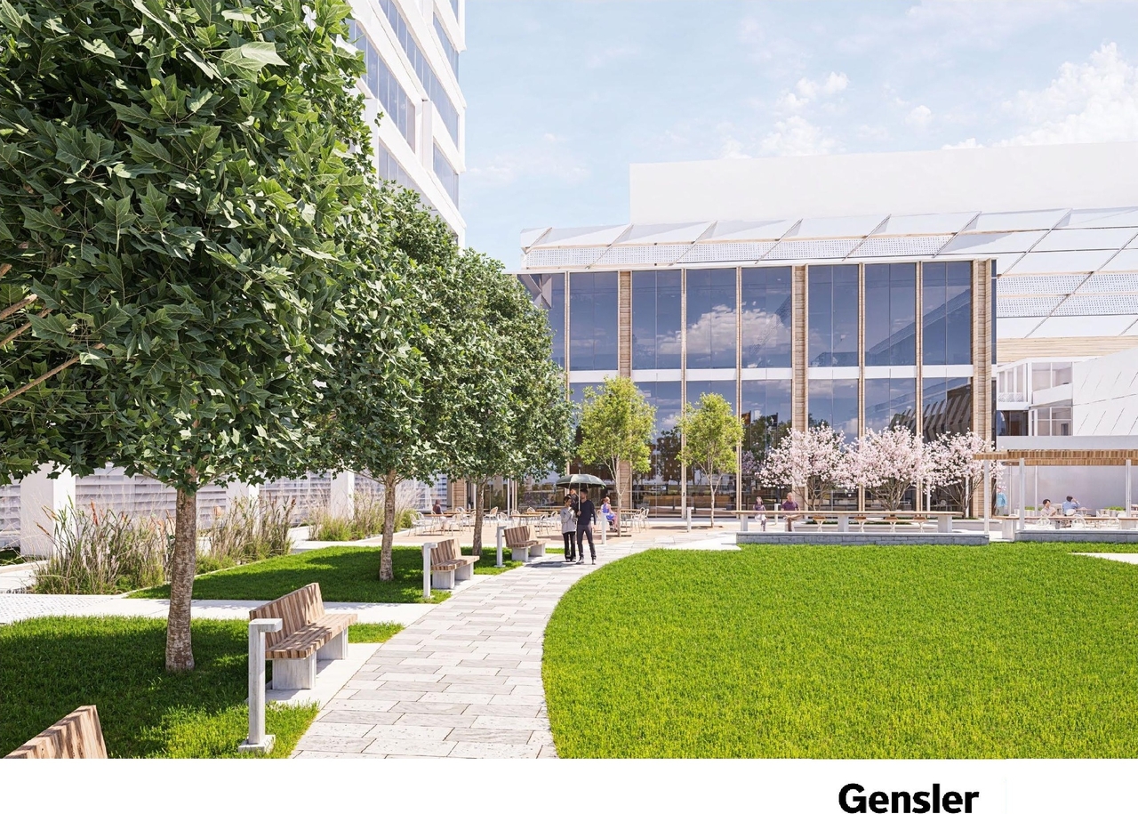 Rendering of building from page 11 of the file '2024-11-15 - Design Brief - D07-12-24-0149'
