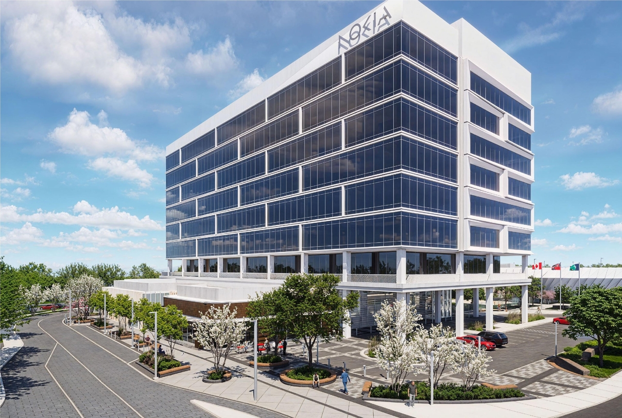 Rendering of building from page 44 of the file '2024-11-15 - Design Brief - D07-12-24-0149'