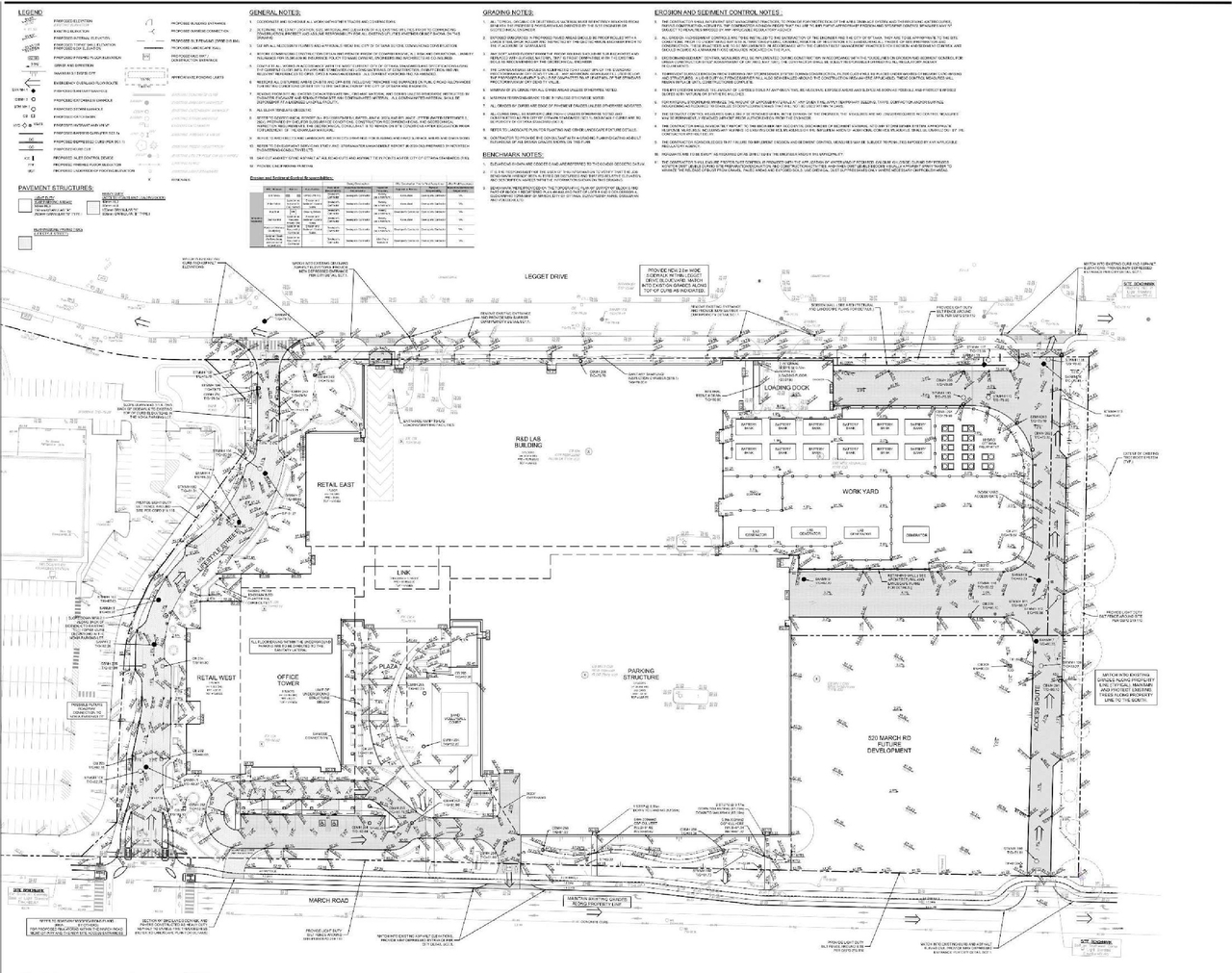 Construction site plan for project from page 67 of the file '2024-11-15 - Design Brief - D07-12-24-0149'