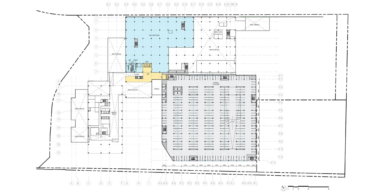 Construction site plan for project from page 77 of the file '2024-11-15 - Design Brief - D07-12-24-0149'