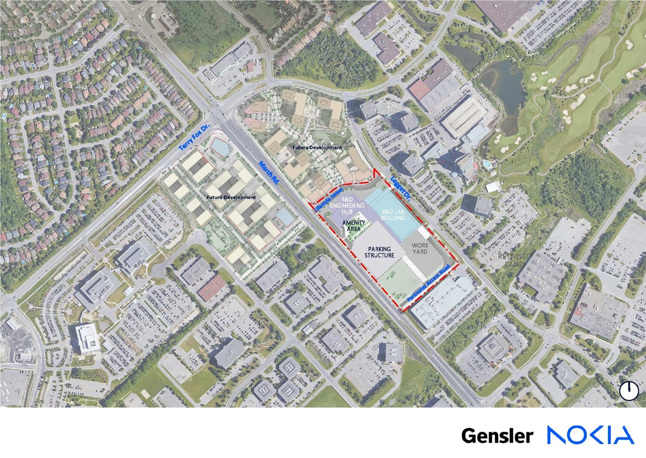 Construction site plan for project from page 49 of the file '2025-01-10 - Design Brief - D07-12-24-0149'