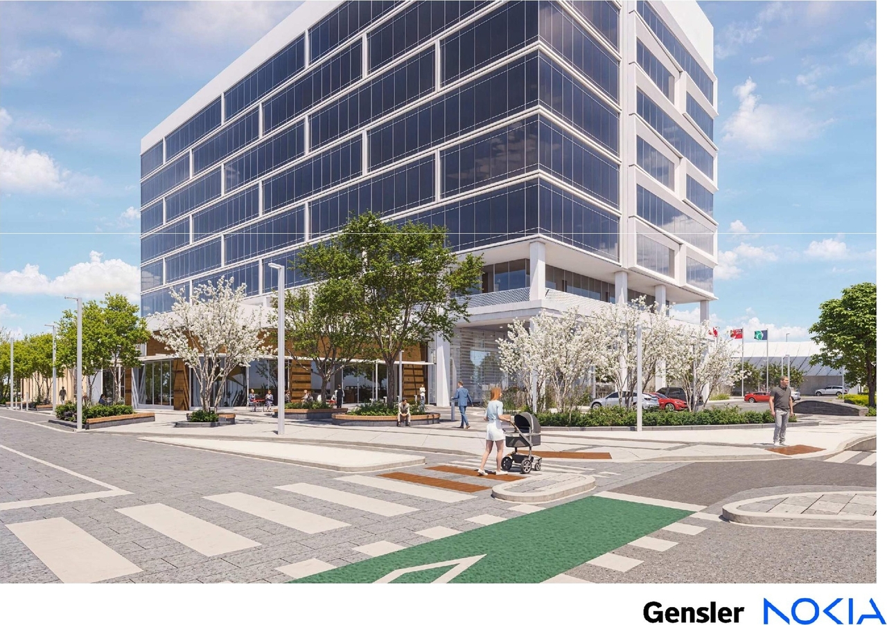 Rendering of building from page 52 of the file '2025-01-10 - Design Brief - D07-12-24-0149'