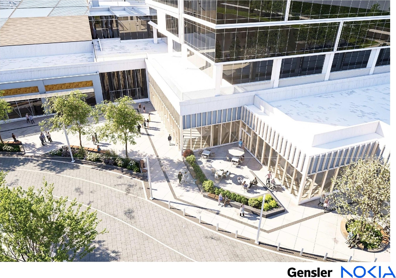 Rendering of building from page 53 of the file '2025-01-10 - Design Brief - D07-12-24-0149'