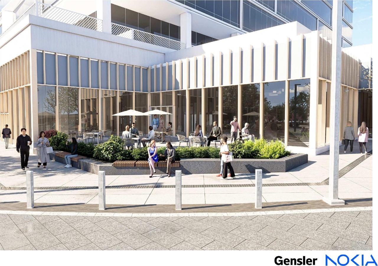 Rendering of building from page 54 of the file '2025-01-10 - Design Brief - D07-12-24-0149'