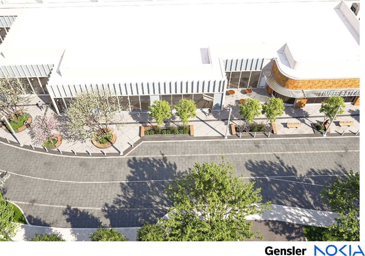 Rendering of building from page 55 of the file '2025-01-10 - Design Brief - D07-12-24-0149'