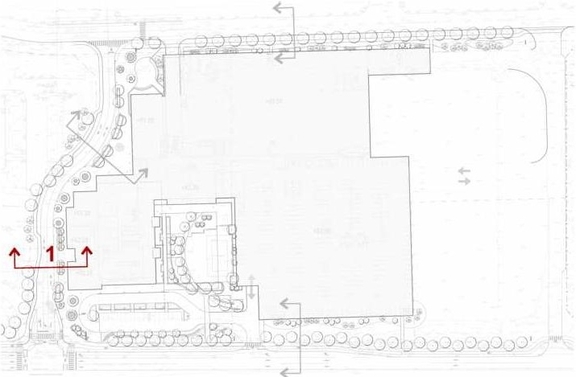 Construction site plan for project from page 64 of the file '2025-01-10 - Design Brief - D07-12-24-0149'