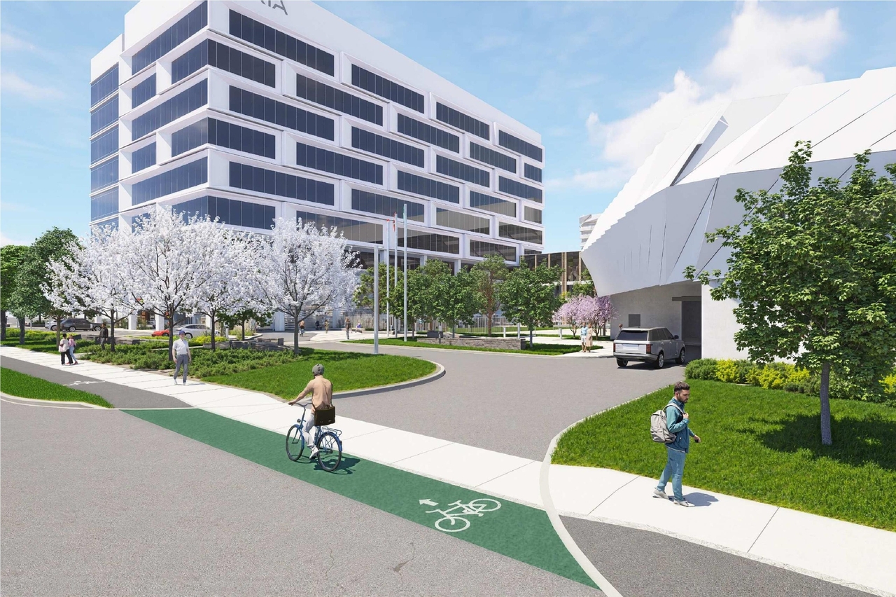 Rendering of building from page 71 of the file '2025-01-10 - Design Brief - D07-12-24-0149'