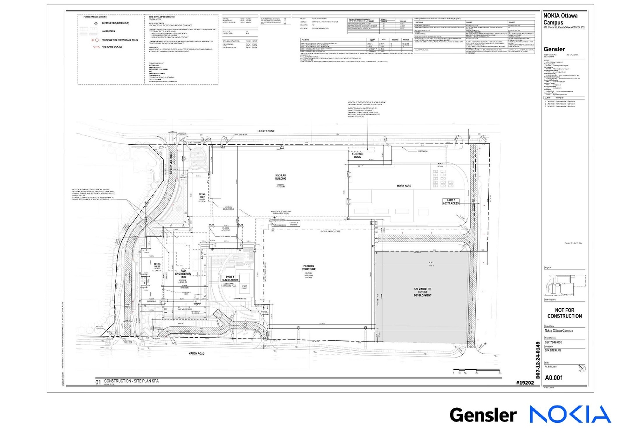 Construction site plan for project from page 78 of the file '2025-01-10 - Design Brief - D07-12-24-0149'