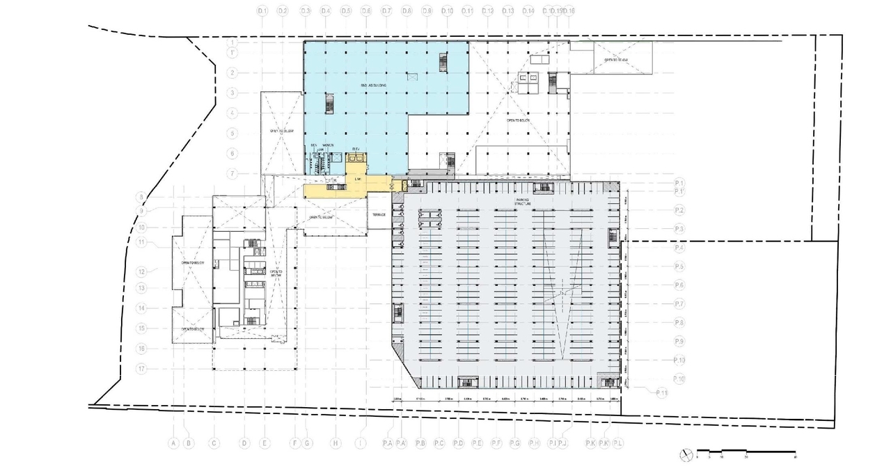 Construction site plan for project from page 91 of the file '2025-01-10 - Design Brief - D07-12-24-0149'