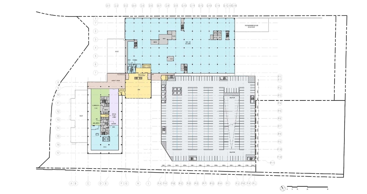 Construction site plan for project from page 92 of the file '2025-01-10 - Design Brief - D07-12-24-0149'