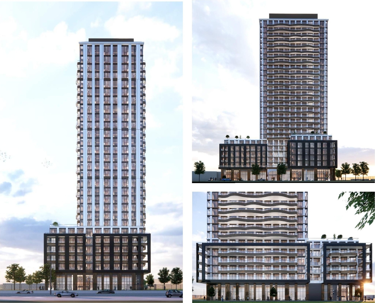 Rendering of building from page 29 of the file '2024-11-20 - Urban Design Brief - D07-12-24-0151'