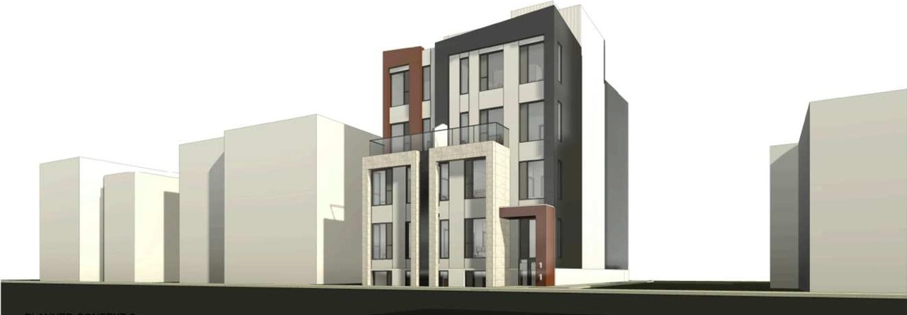 Rendering of building from page 15 of the file '2024-11-21 - Urban Design Brief - D07-12-24-0153'