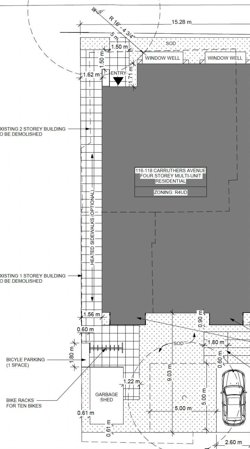 Construction site plan for project from page 22 of the file '2024-11-21 - Urban Design Brief - D07-12-24-0153'