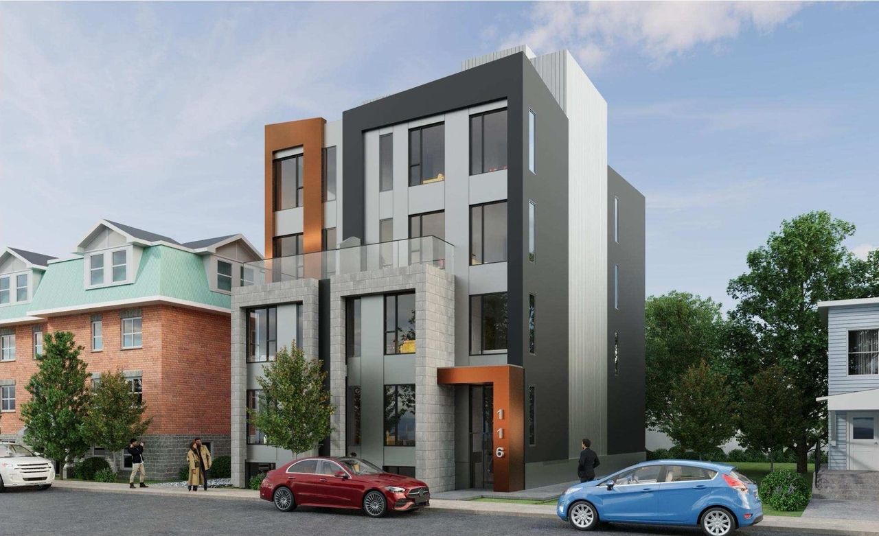 Rendering of building from page 5 of the file '2024-11-21 - Urban Design Brief - D07-12-24-0153'