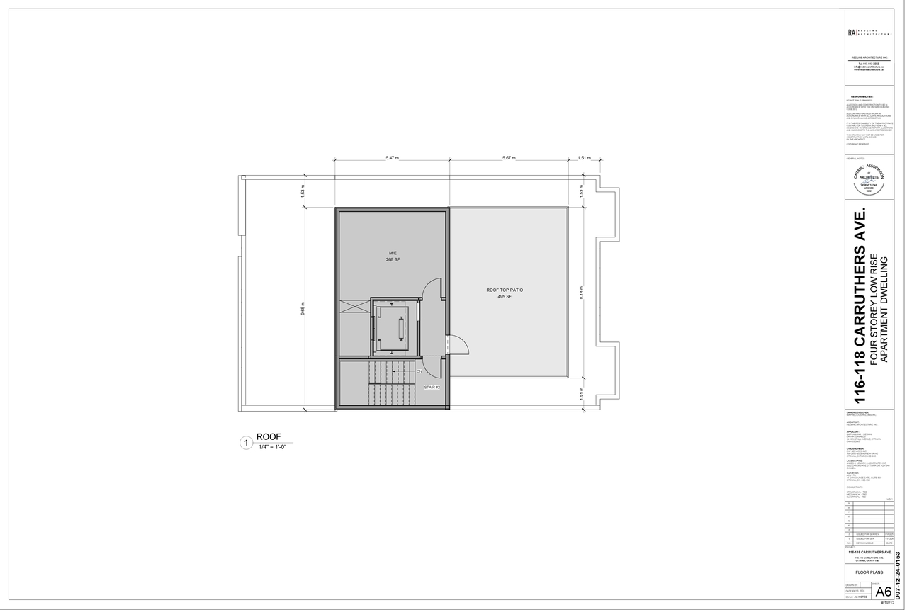 Floor plan for project from page 6 of the file '2025-02-04 - Floor Plans - D07-12-24-0153'