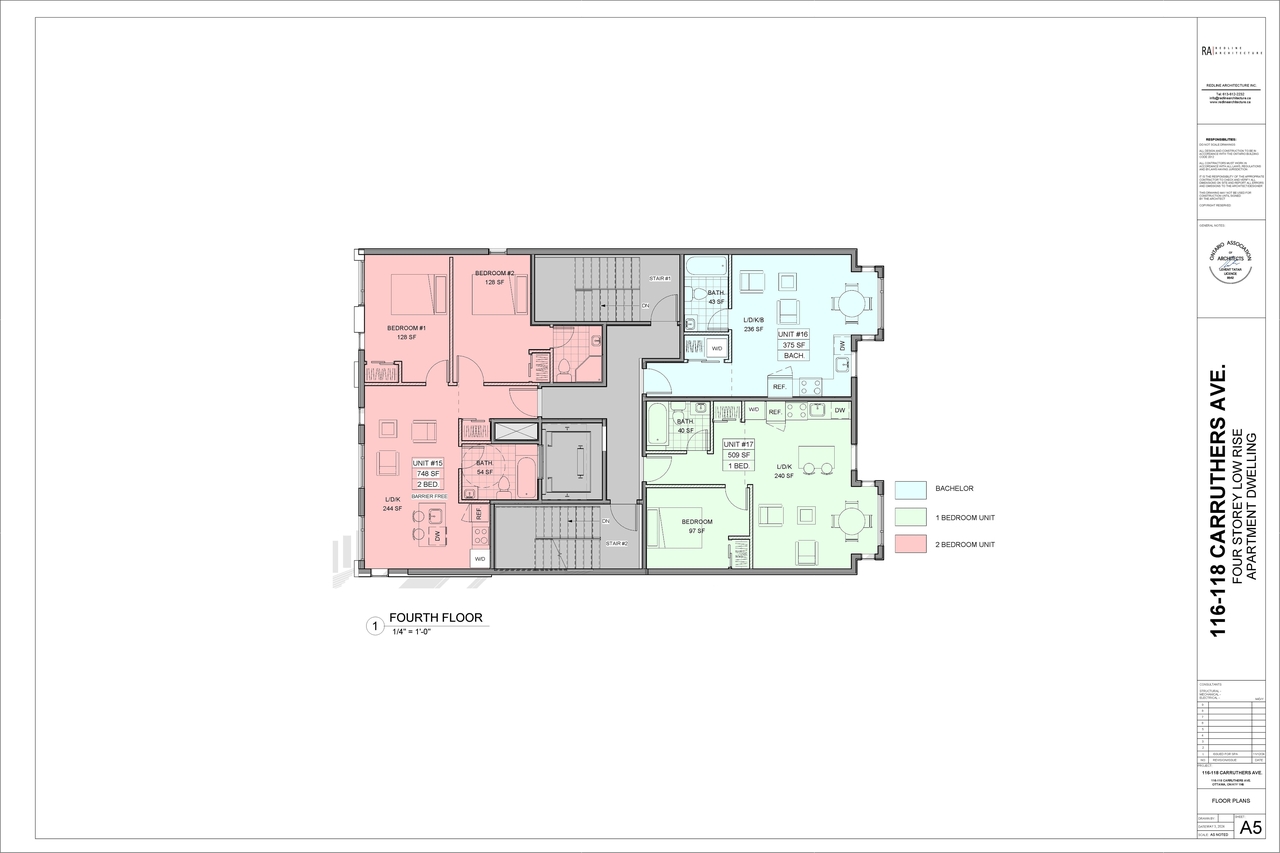 Construction site plan for project from page 6 of the file '2024-11-21 - Site Plan, Floor Plans, Elevations & Context Models - D07-12-24-0153'