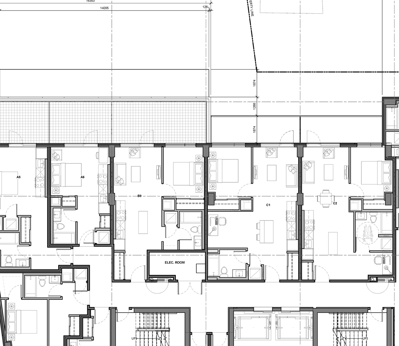 Floor plan for project from page 1 of the file '2025-10-17 - Floor Plan B5 - D07-12-24-0154'