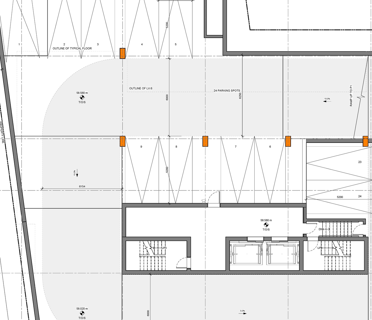 Floor plan for project from page 1 of the file '2025-06-03 - Floor Plans & Elevations - D07-12-24-0154'