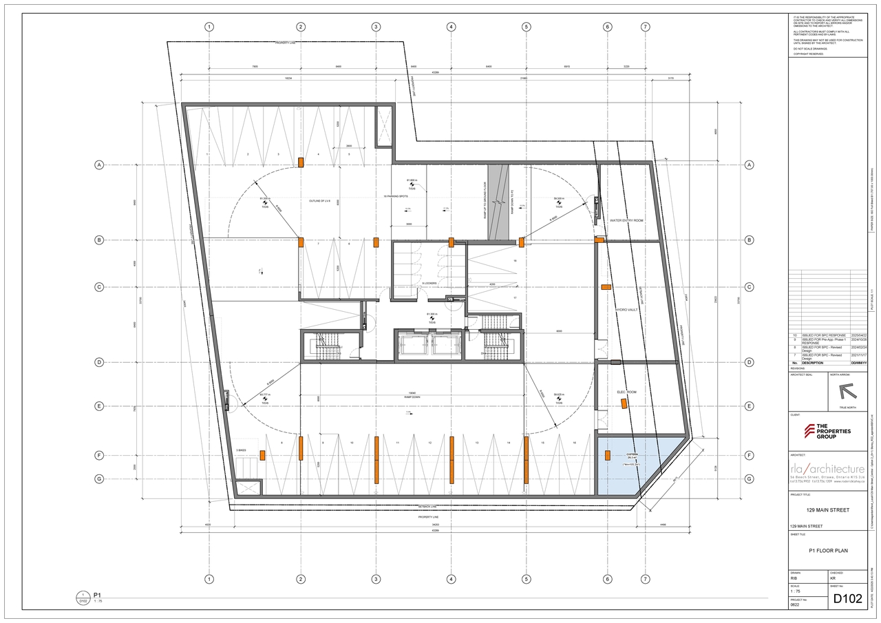 Floor plan for project from page 2 of the file '2025-06-03 - Floor Plans & Elevations - D07-12-24-0154'