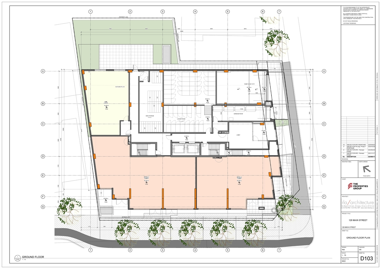 Floor plan for project from page 3 of the file '2025-06-03 - Floor Plans & Elevations - D07-12-24-0154'