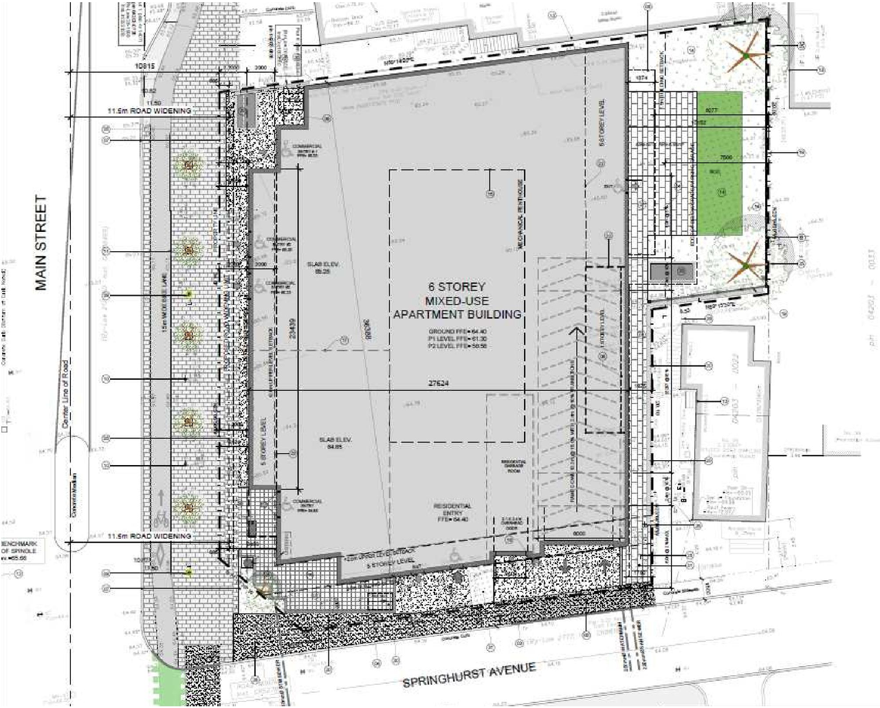 Construction site plan for project from page 16 of the file '2025-06-03 - Urban Design Brief - D07-12-24-0154'