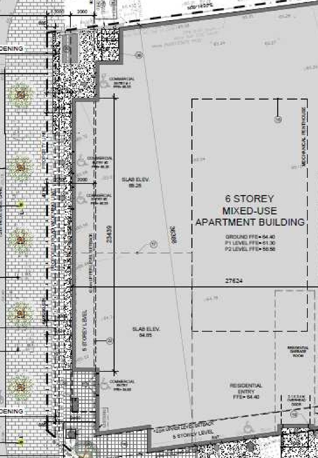 Construction site plan for project from page 16 of the file '2025-06-03 - Urban Design Brief - D07-12-24-0154'