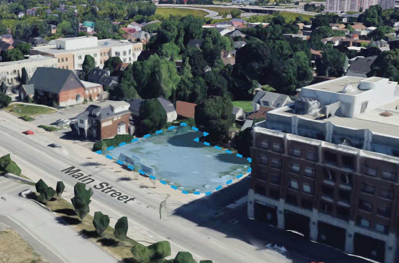 Construction site plan for project from page 3 of the file '2025-06-03 - Urban Design Brief - D07-12-24-0154'