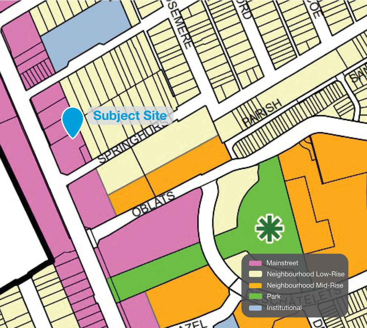Construction site plan for project from page 9 of the file '2025-06-03 - Urban Design Brief - D07-12-24-0154'