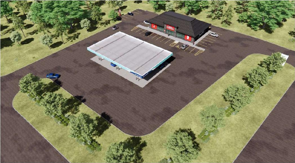 Rendering of building from page 15 of the file '2024-11-28 - Urban Design Brief - D07-12-24-0157'