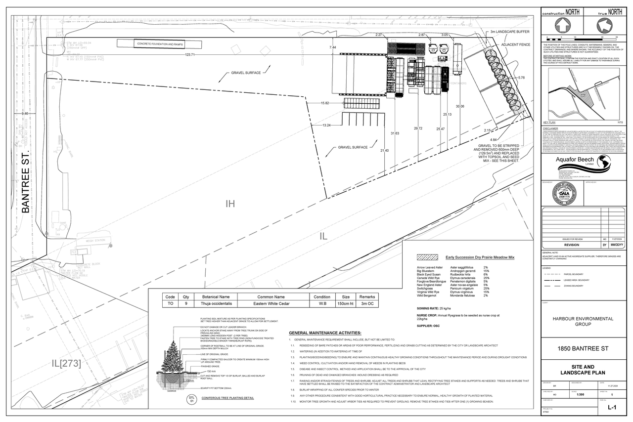 Construction site plan for project from page 49 of the file '2024-12-03 - Design Brief - D07-12-24-0160'