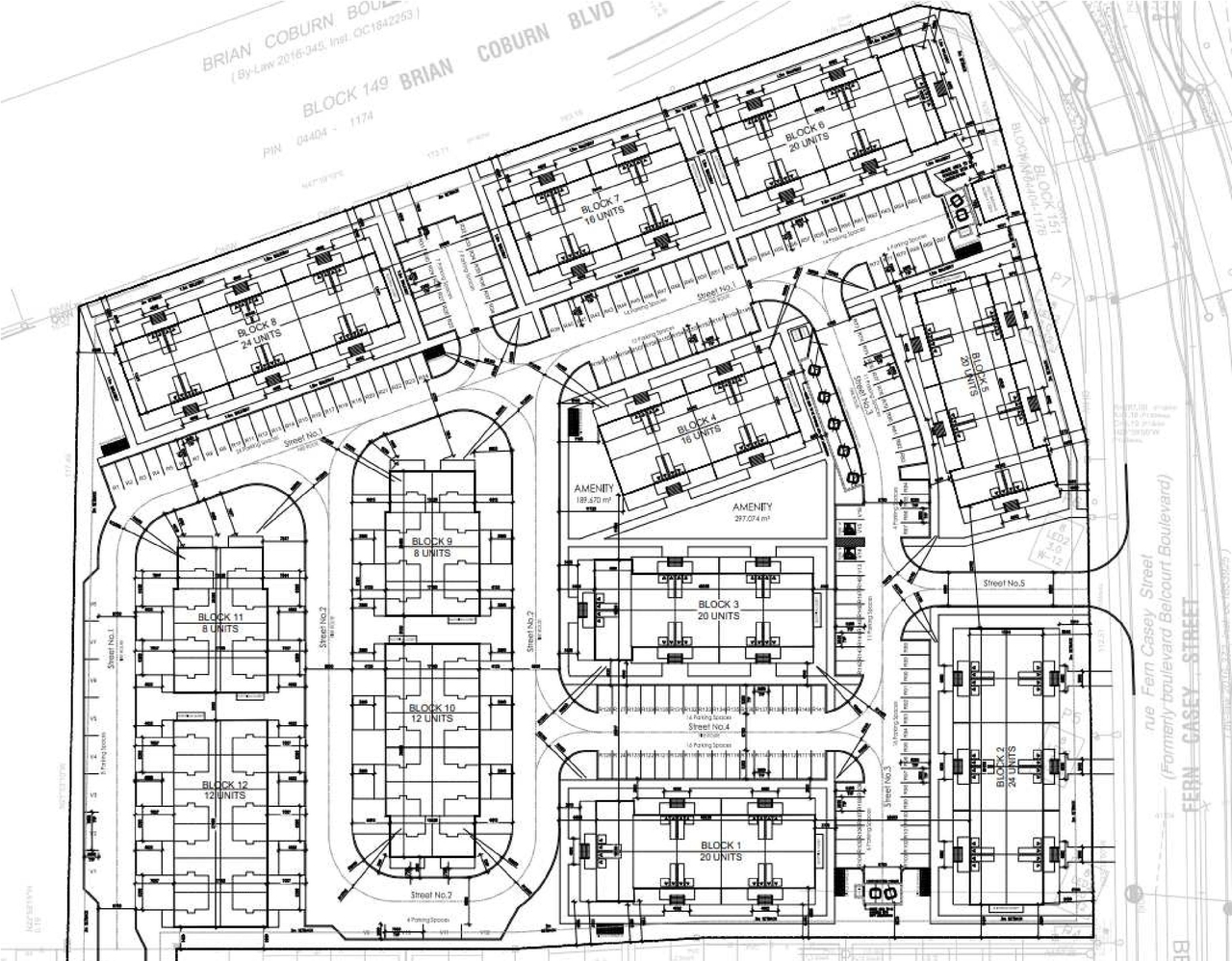 Construction site plan for project from page 12 of the file '2024-12-10 - Urban Design Brief - D07-12-24-0164'