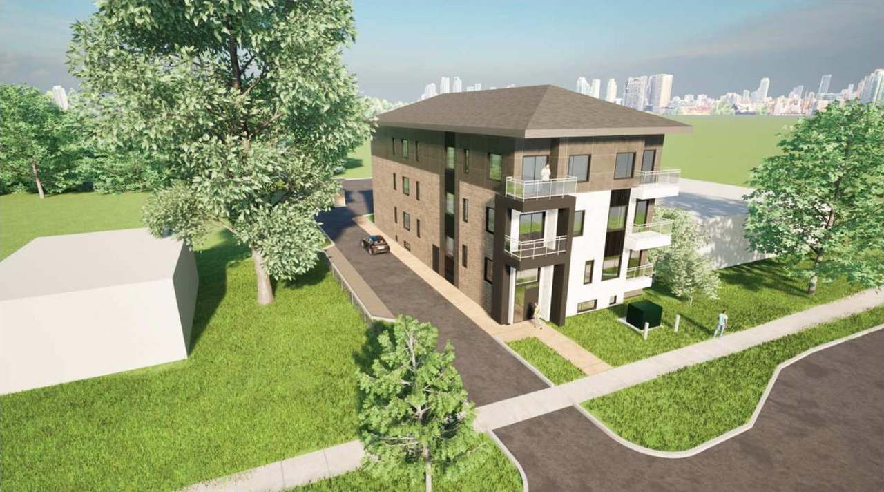 Rendering of building from page 20 of the file '2024-12-12 - Urban Design Brief - D07-12-24-0167'