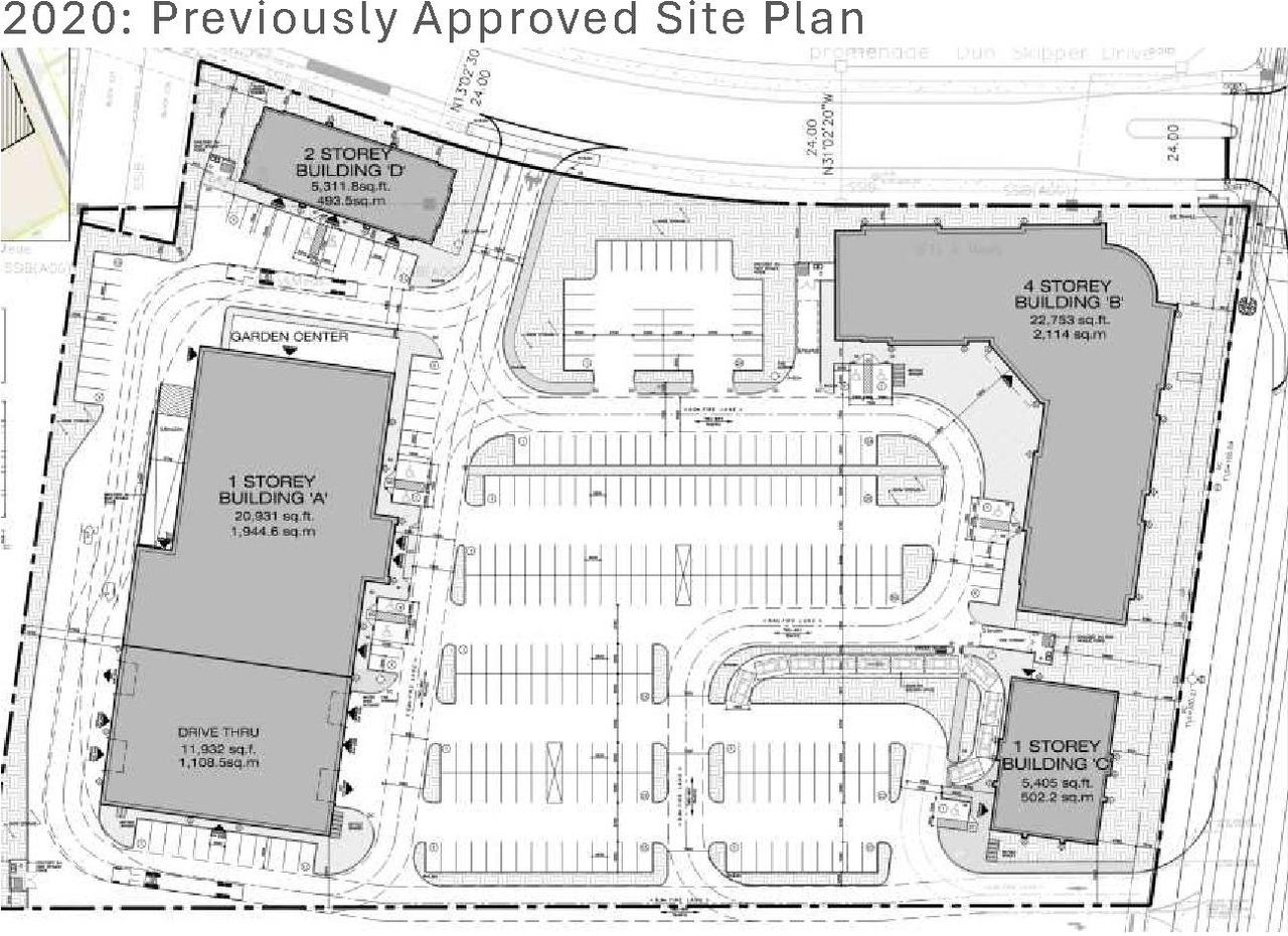 Construction site plan for project from page 17 of the file '2025-05-12 - Urban Design Brief - D07-12-24-0169'