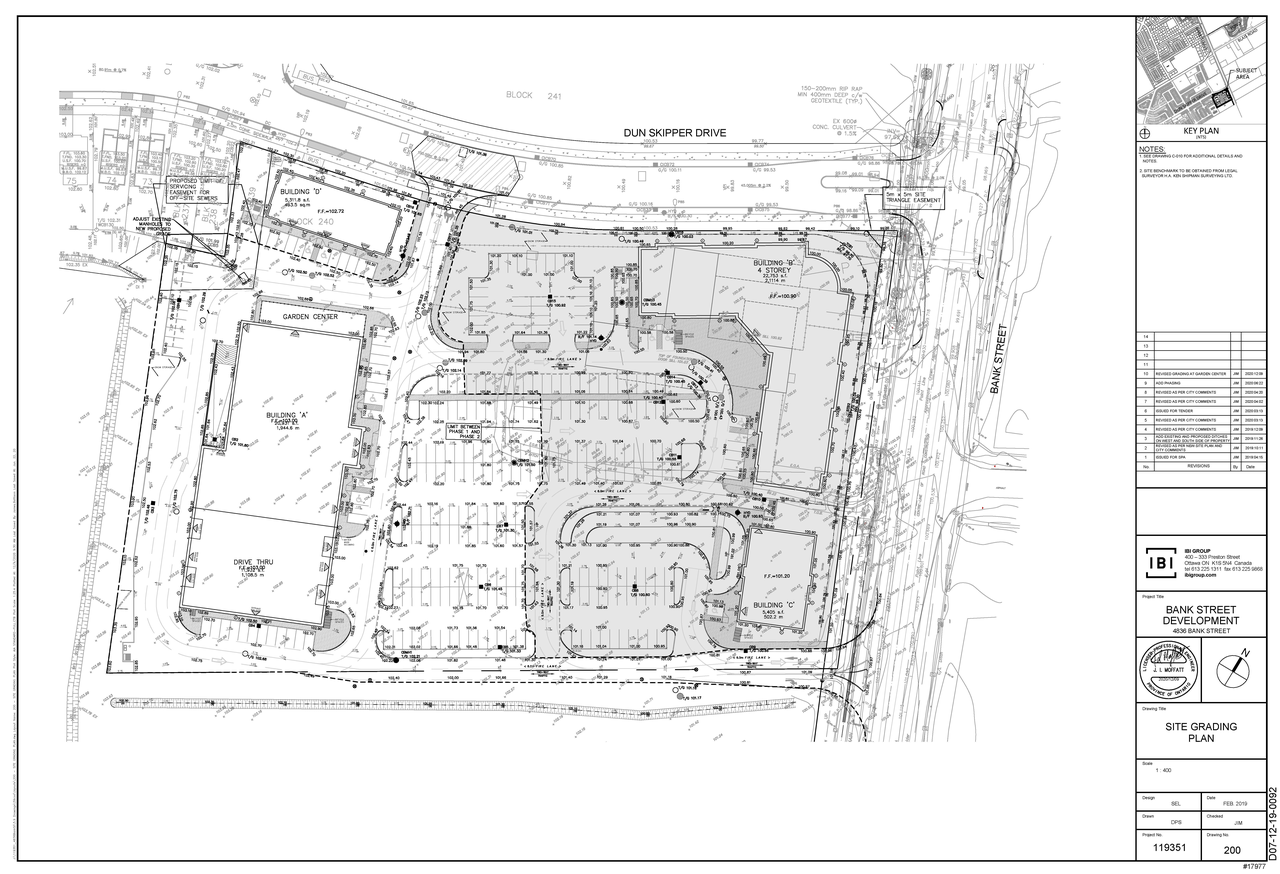 Construction site plan for project from page 113 of the file '2025-05-12 - Design Brief - D07-12-24-0169'