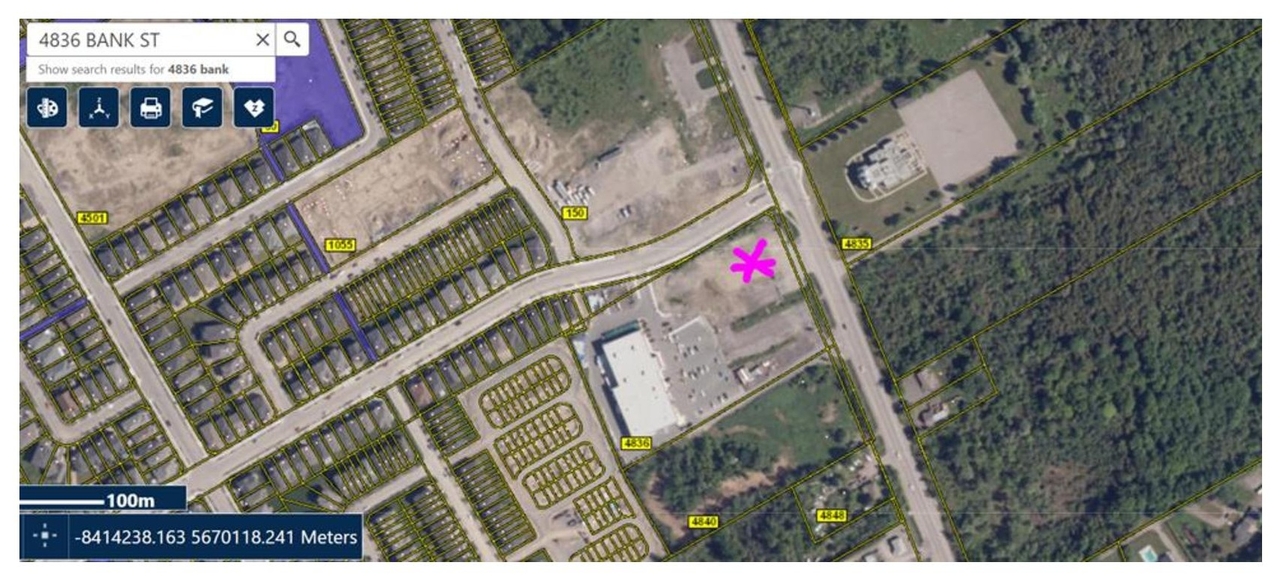 Construction site plan for project from page 35 of the file '2025-05-12 - Design Brief - D07-12-24-0169'