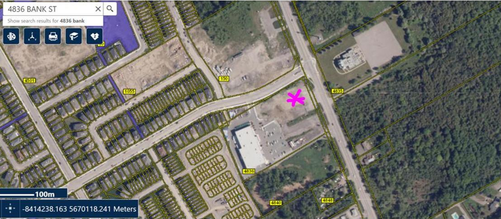 Construction site plan for project from page 35 of the file '2025-05-12 - Design Brief - D07-12-24-0169'