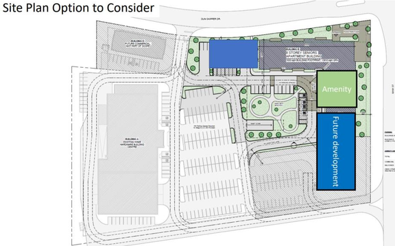 Construction site plan for project from page 39 of the file '2025-05-12 - Design Brief - D07-12-24-0169'
