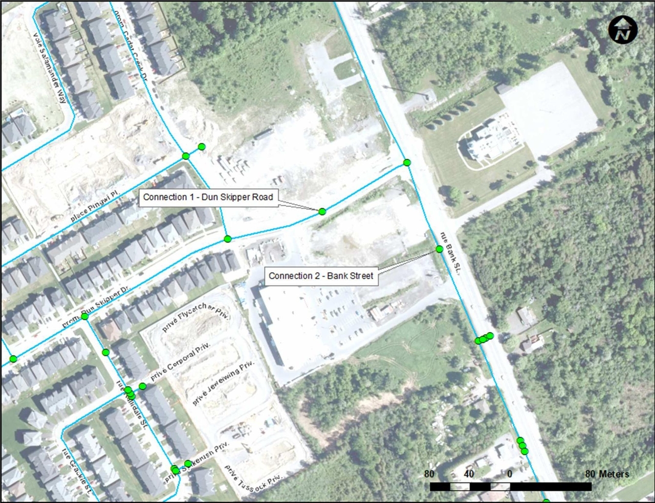 Construction site plan for project from page 61 of the file '2025-05-12 - Design Brief - D07-12-24-0169'