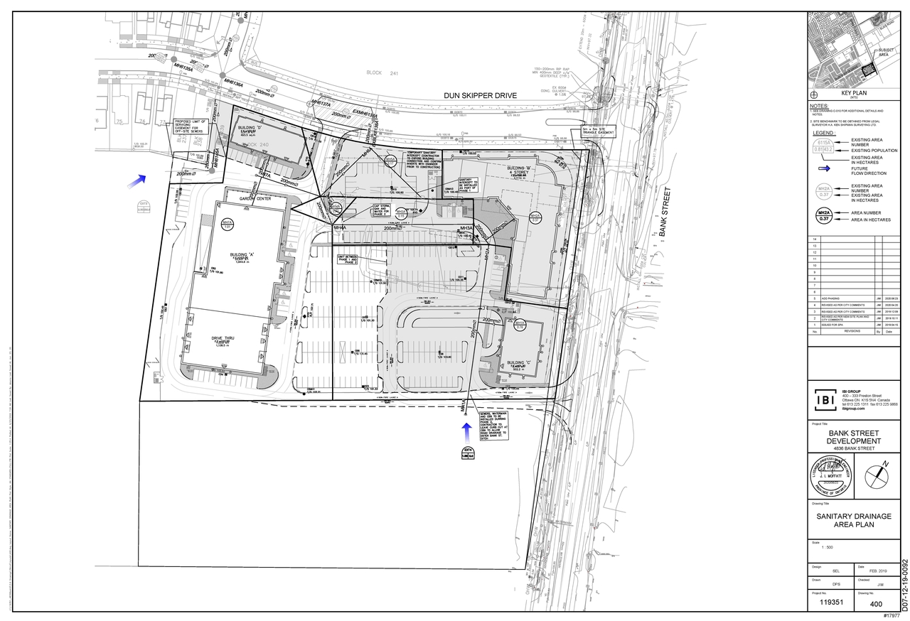 Construction site plan for project from page 78 of the file '2025-05-12 - Design Brief - D07-12-24-0169'