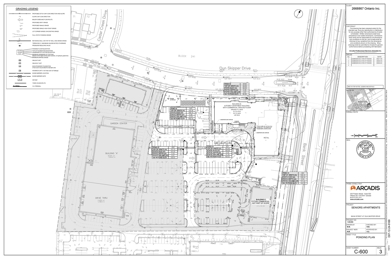Construction site plan for project from page 91 of the file '2025-05-12 - Design Brief - D07-12-24-0169'