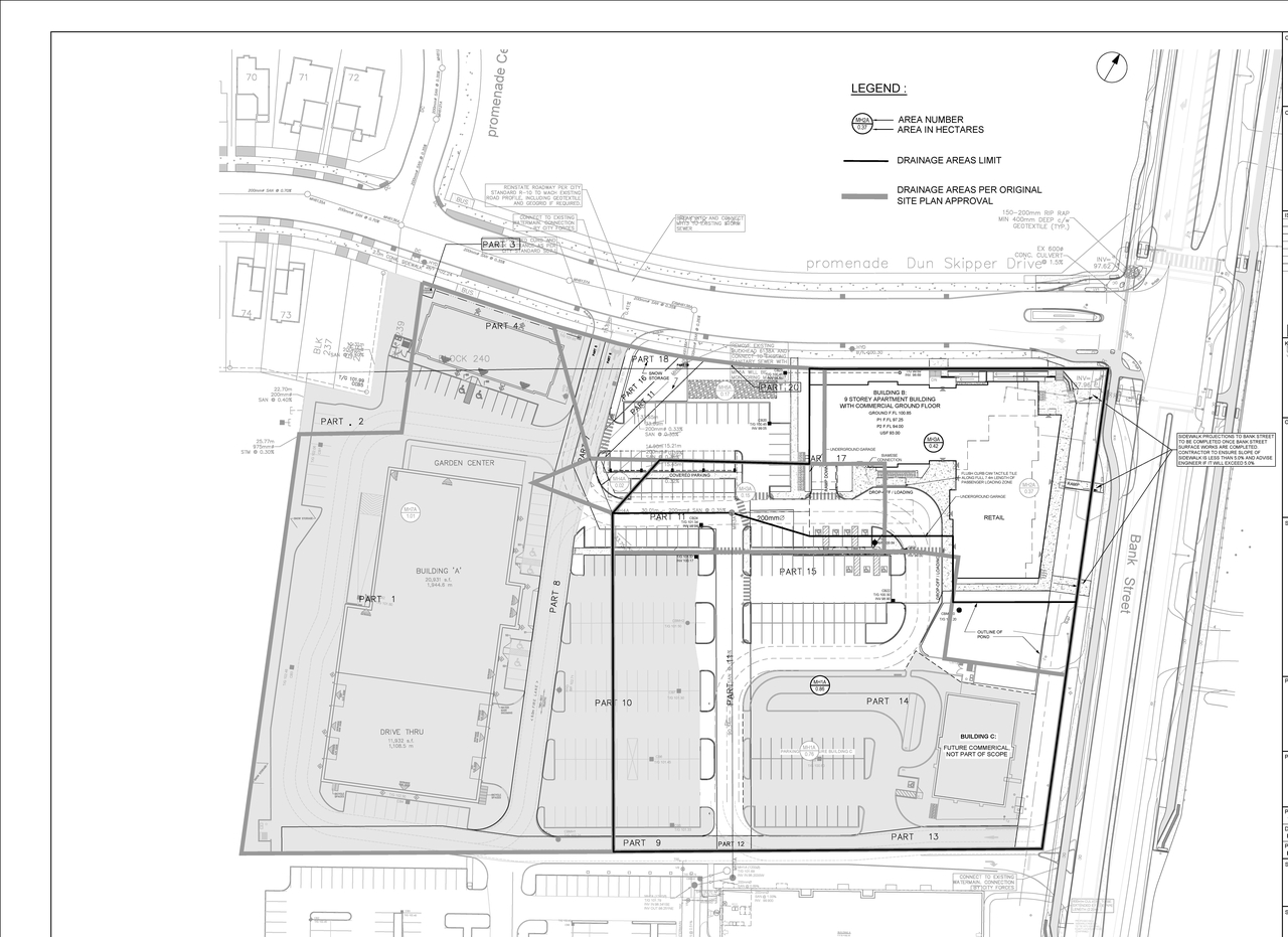 Construction site plan for project from page 75 of the file '2025-12-12 - Design Brief - D07-12-24-0169'