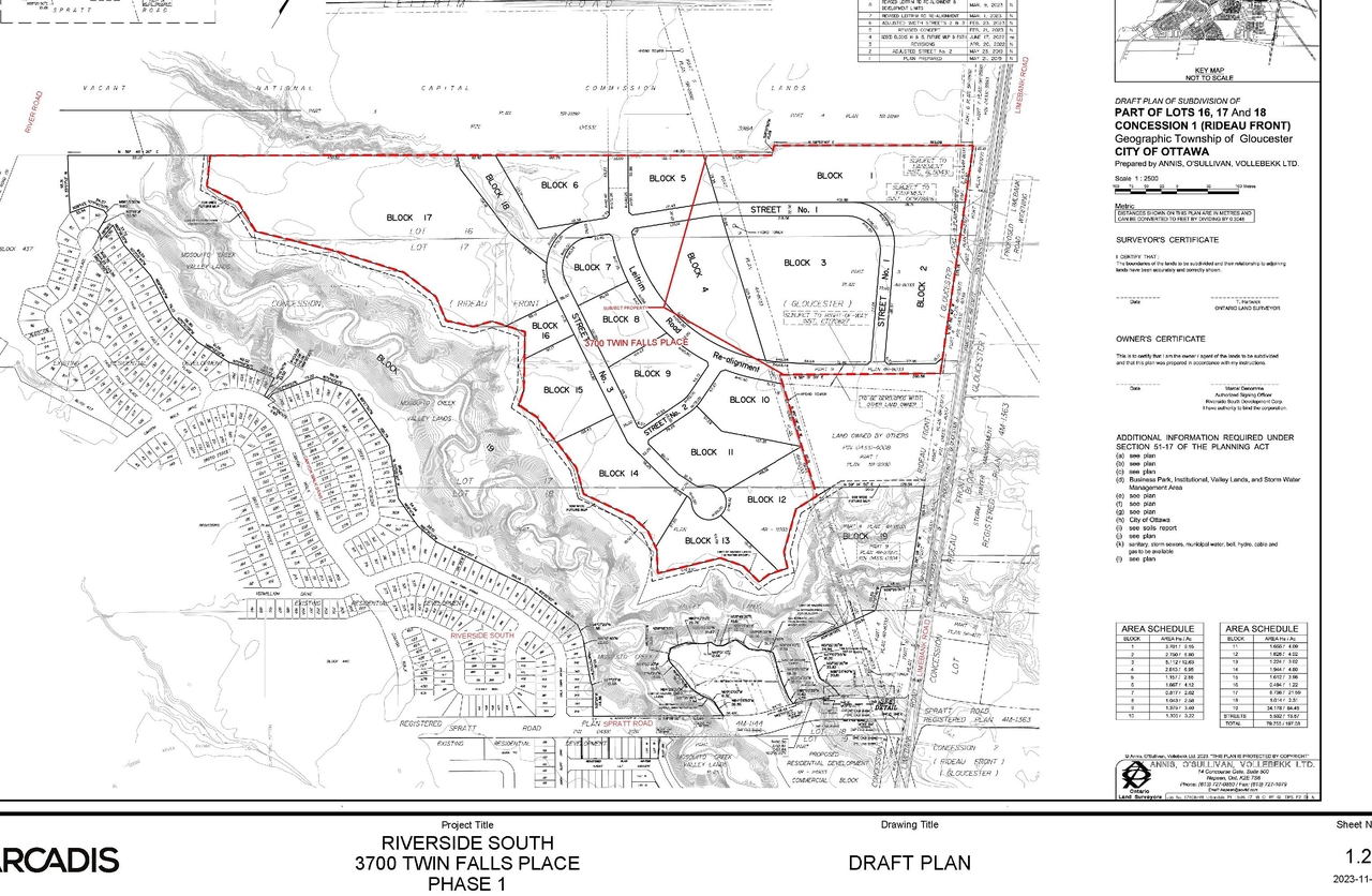 Construction site plan for project from page 27 of the file '2025-04-16 - Design Brief Phase 1 - D07-12-24-0170'