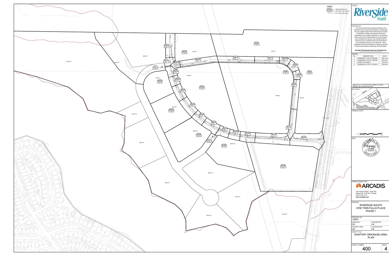 Construction site plan for project from page 80 of the file '2025-04-16 - Design Brief Phase 1 - D07-12-24-0170'