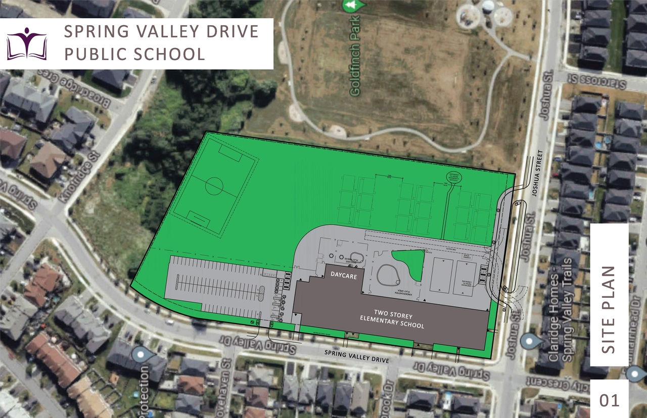 Construction site plan for project from page 1 of the file '2024-12-13 - ARCH ITECTURAL FLOOR PLANS ELEVATIONS - D07-12-24-0171'