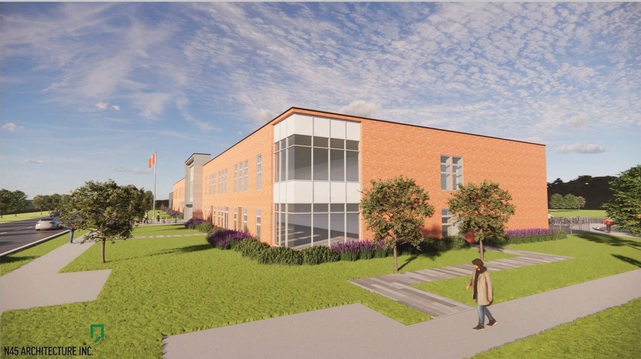 Rendering of building from page 4 of the file '2024-12-13 - ARCH ITECTURAL FLOOR PLANS ELEVATIONS - D07-12-24-0171'